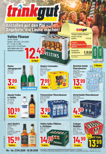trinkgut Prospekt - Angebote ab 27.04. - Seite 1