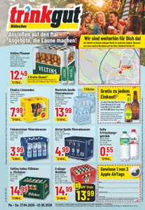 trinkgut Prospekt - Angebote ab 27.04. - Seite 1