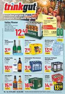 trinkgut Prospekt - Angebote ab 27.04. - Seite 1