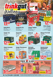 trinkgut Prospekt - Angebote ab 27.04. - Seite 1