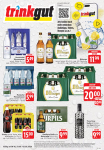 trinkgut Prospekt - Angebote ab 27.04.