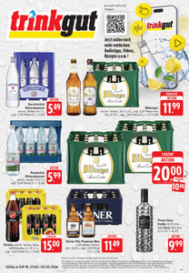 trinkgut Prospekt - Angebote ab 27.04.