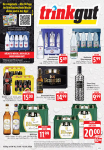 trinkgut Prospekt - Angebote ab 27.04.