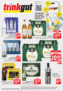 trinkgut Prospekt - Angebote ab 27.04. - Seite 1