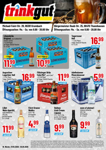 trinkgut Prospekt - Angebote ab 27.04.