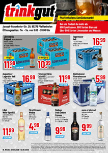 trinkgut Prospekt - Angebote ab 27.04.