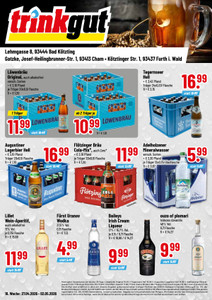 trinkgut Prospekt - Angebote ab 27.04.