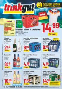 trinkgut Prospekt - Angebote ab 04.05. - Seite 1