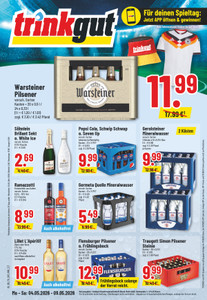 trinkgut Prospekt - Angebote ab 04.05. - Seite 1