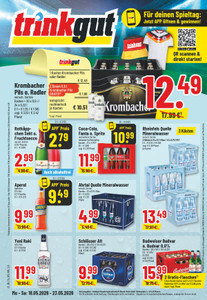 trinkgut Prospekt - Angebote ab 18.05. - Seite 1