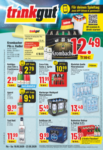 trinkgut Prospekt - Angebote ab 18.05. - Seite 1