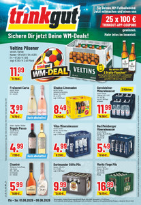 trinkgut Prospekt - Angebote ab 01.06. - Seite 1