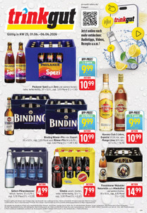 trinkgut Prospekt - Angebote ab 01.06. - Seite 1