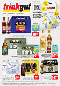 trinkgut Prospekt - Angebote ab 01.06. - Seite 1