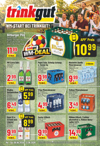 trinkgut Prospekt - Angebote ab 08.06. - Seite 1