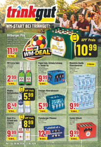 trinkgut Prospekt - Angebote ab 08.06. - Seite 1