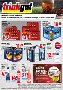 trinkgut Prospekt - Angebote ab 08.06. - Seite 1