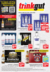trinkgut Prospekt - Angebote ab 22.06.