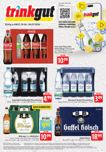 trinkgut Prospekt - Angebote ab 29.06.