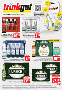 trinkgut Prospekt - Angebote ab 29.06. - Seite 1