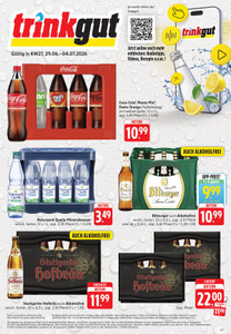 trinkgut Prospekt - Angebote ab 29.06. - Seite 1