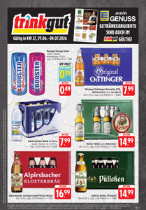 trinkgut Prospekt - Angebote ab 29.06.