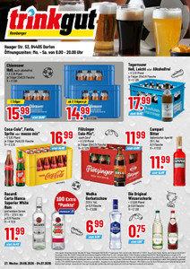 trinkgut Prospekt - Angebote ab 29.06.