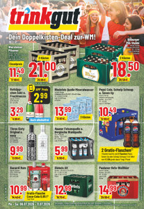 trinkgut Prospekt - Angebote ab 06.07. - Seite 1