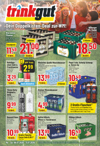trinkgut Prospekt - Angebote ab 06.07. - Seite 1