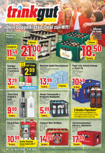 trinkgut Prospekt - Angebote ab 06.07. - Seite 1