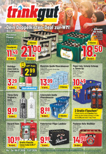 trinkgut Prospekt - Angebote ab 06.07. - Seite 1