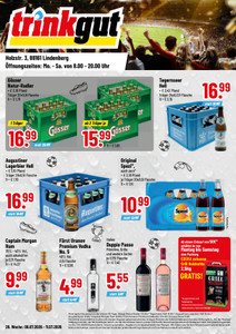 trinkgut Prospekt - Angebote ab 06.07.