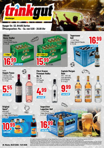 trinkgut Prospekt - Angebote ab 06.07.