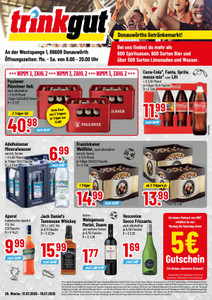 trinkgut Prospekt - Angebote ab 13.07. - Seite 1
