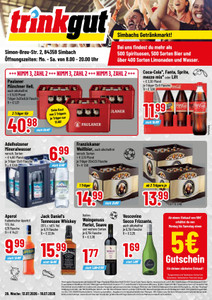 trinkgut Prospekt - Angebote ab 13.07. - Seite 1