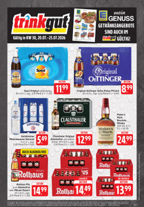 trinkgut Prospekt - Angebote ab 20.07.