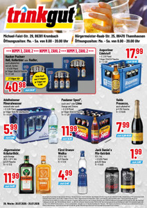 trinkgut Prospekt - Angebote ab 20.07. - Seite 1