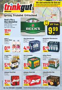 trinkgut Prospekt - Angebote ab 27.07. - Seite 1