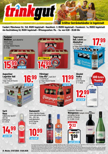 trinkgut Prospekt - Angebote ab 27.07. - Seite 1
