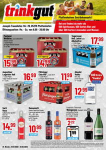trinkgut Prospekt - Angebote ab 27.07.