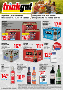 trinkgut Prospekt - Angebote ab 27.07. - Seite 1
