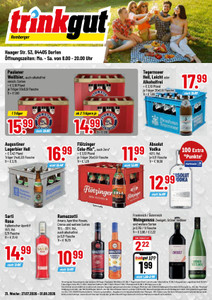 trinkgut Prospekt - Angebote ab 27.07.
