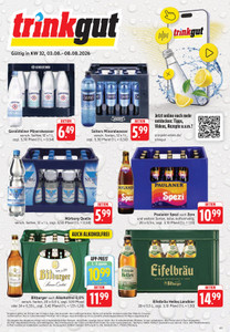 trinkgut Prospekt - Angebote ab 03.08.