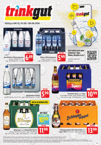 trinkgut Prospekt - Angebote ab 03.08.