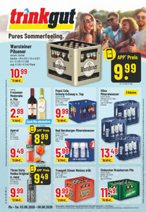 trinkgut Prospekt - Angebote ab 03.08. - Seite 1