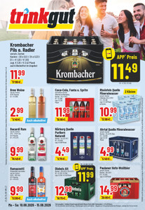 trinkgut Prospekt - Angebote ab 10.08. - Seite 1