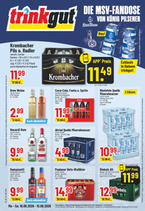 trinkgut Prospekt - Angebote ab 10.08.