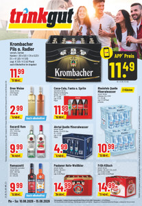 trinkgut Prospekt - Angebote ab 10.08. - Seite 1