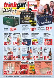 trinkgut Prospekt - Angebote ab 10.08. - Seite 1