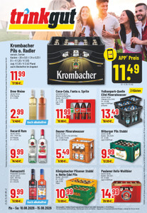 trinkgut Prospekt - Angebote ab 10.08.